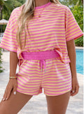 Stripe Short Set