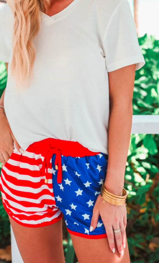 All American Drawstring Everyday Shorts (Preorder)