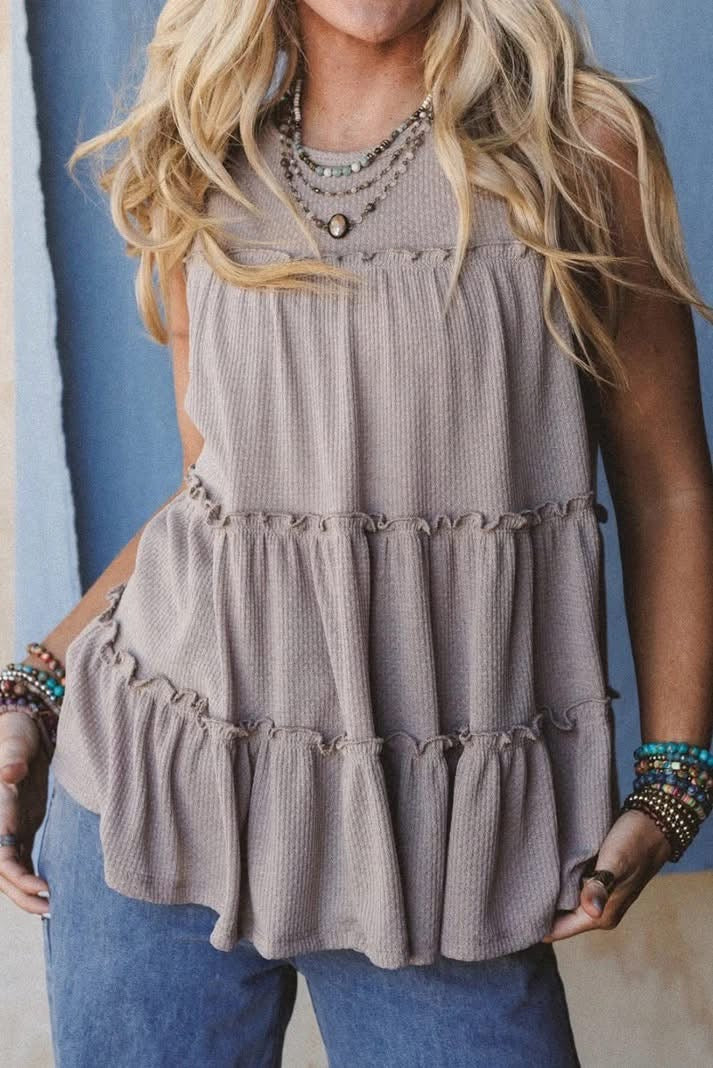 Frilled Tank Top