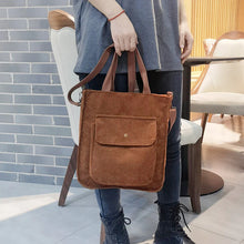 Load image into Gallery viewer, Detachable Shoulder Strap Large Corduroy Bag
