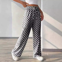 Load image into Gallery viewer, Women&#39;s Checkered Lounge Pants 🏁🔥
