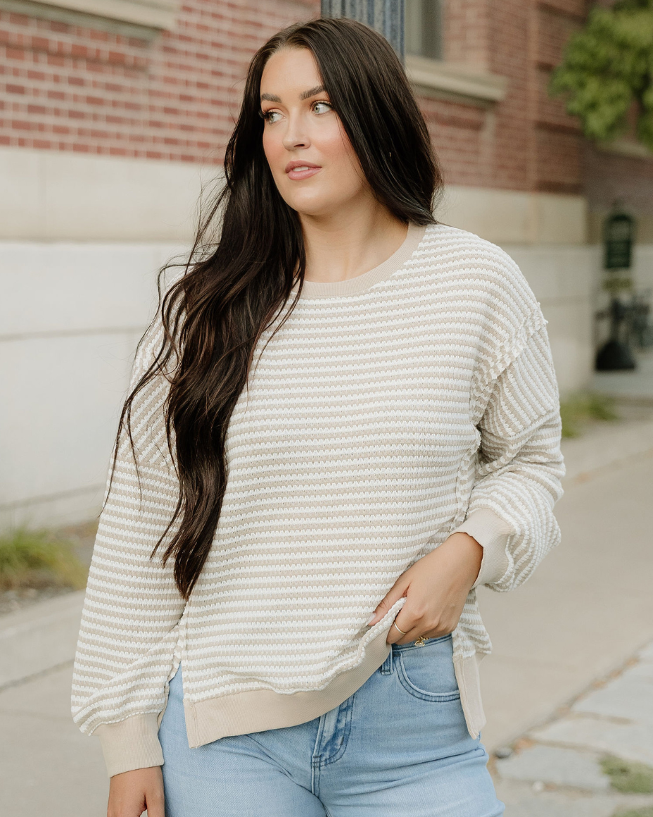 Sydney Striped Sweater Indie & Co.
