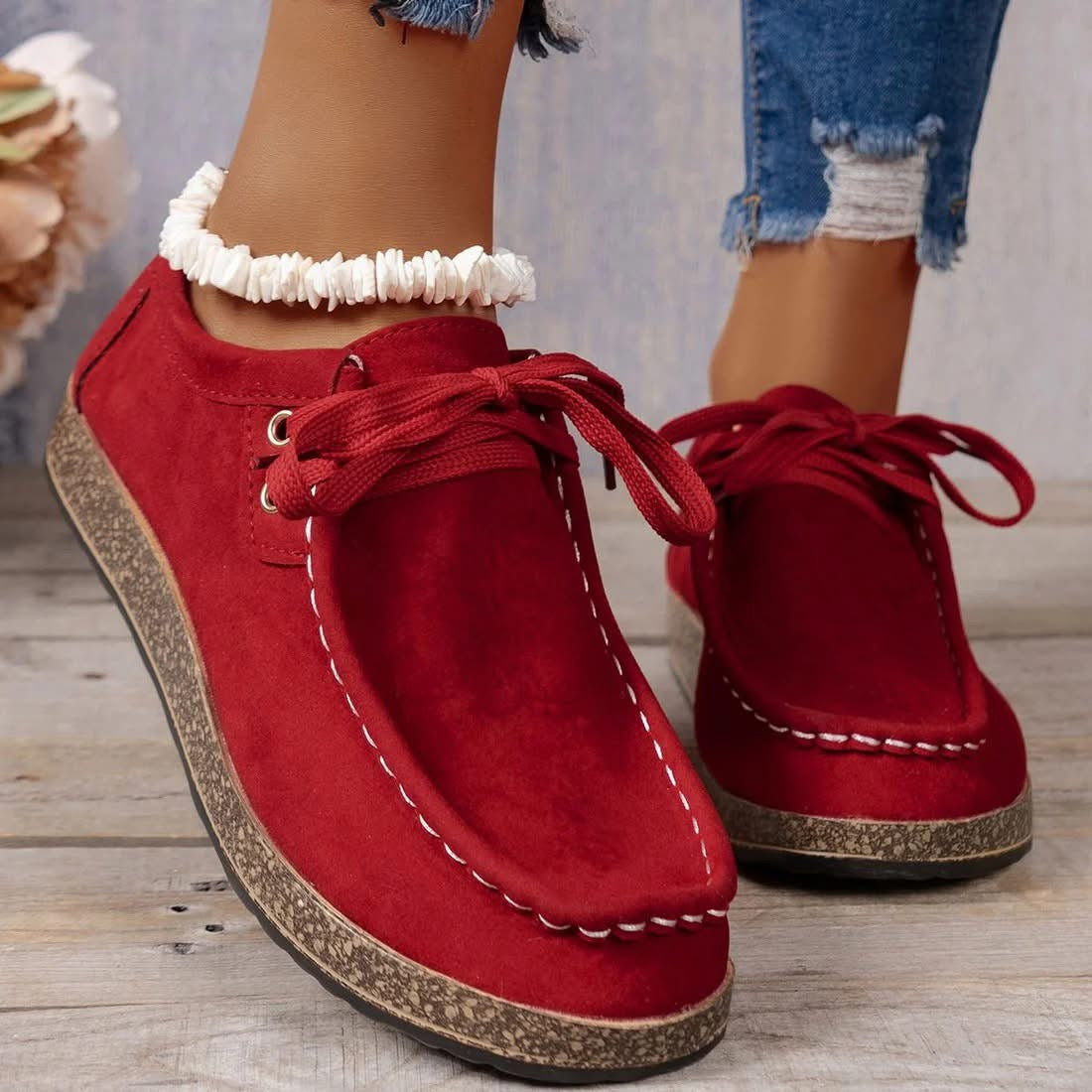 Loose Fitting Flat Shoes