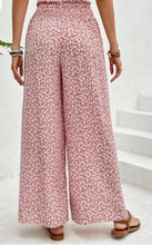 Load image into Gallery viewer, Tied Printed Wide Leg Pants
