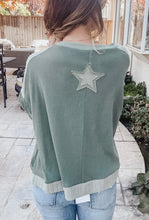 Load image into Gallery viewer, Plus Size Stars Patchwork Top
