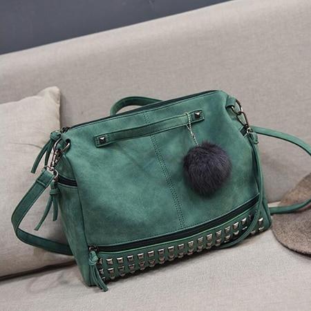 Rustic Charm Leather Shoulder Bag – Stylish Cowgirl Handbag Country in My Heart