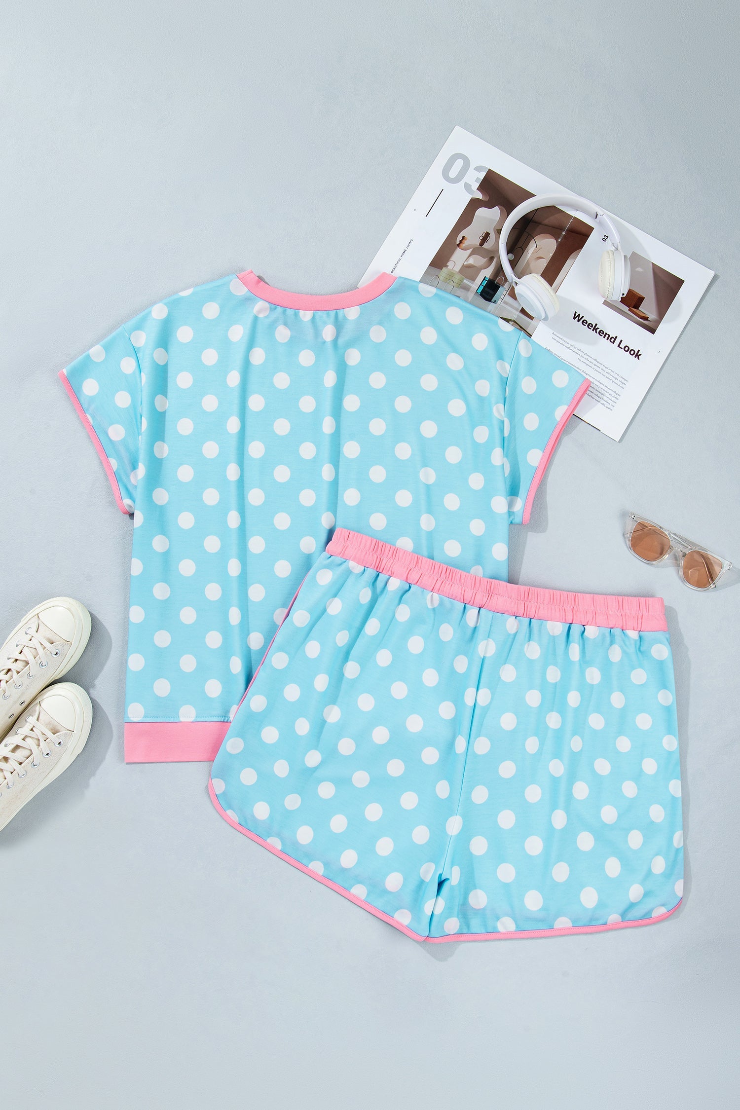 Mikayla Trim 2pcs Short PLUS Set Threaded Pear