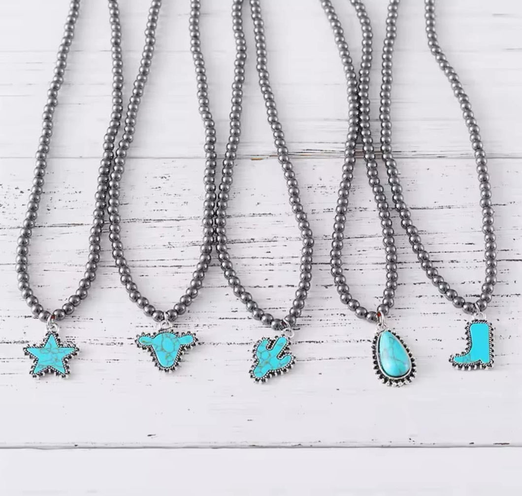 Turquoise necklaces