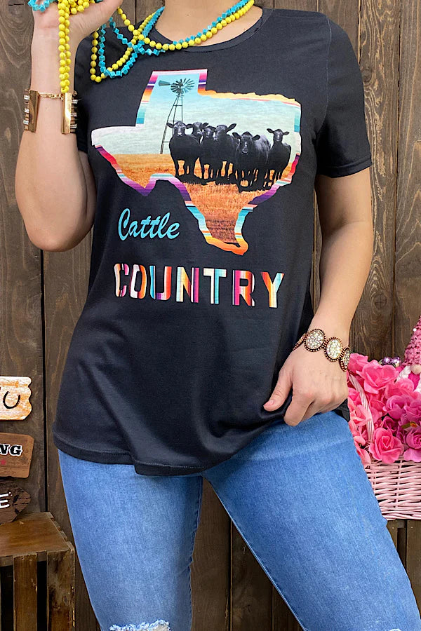 Texas Cattle Country Top