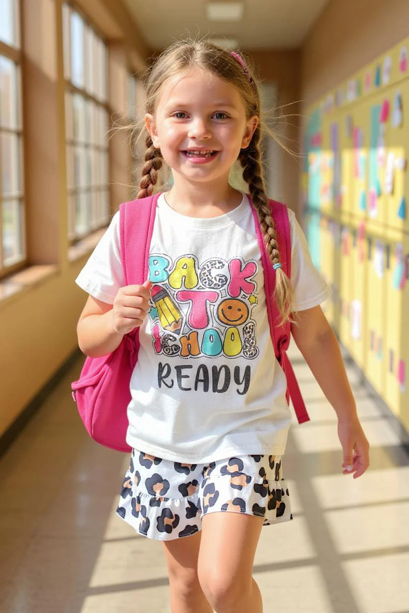 Back to School Cheetah Print Set