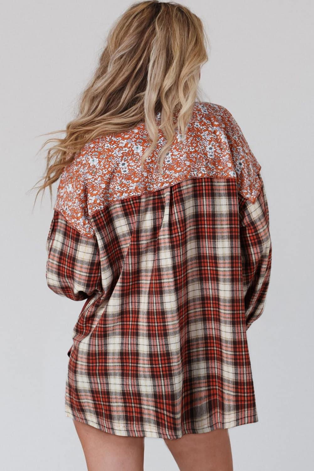 Patchwork Sleeves Top