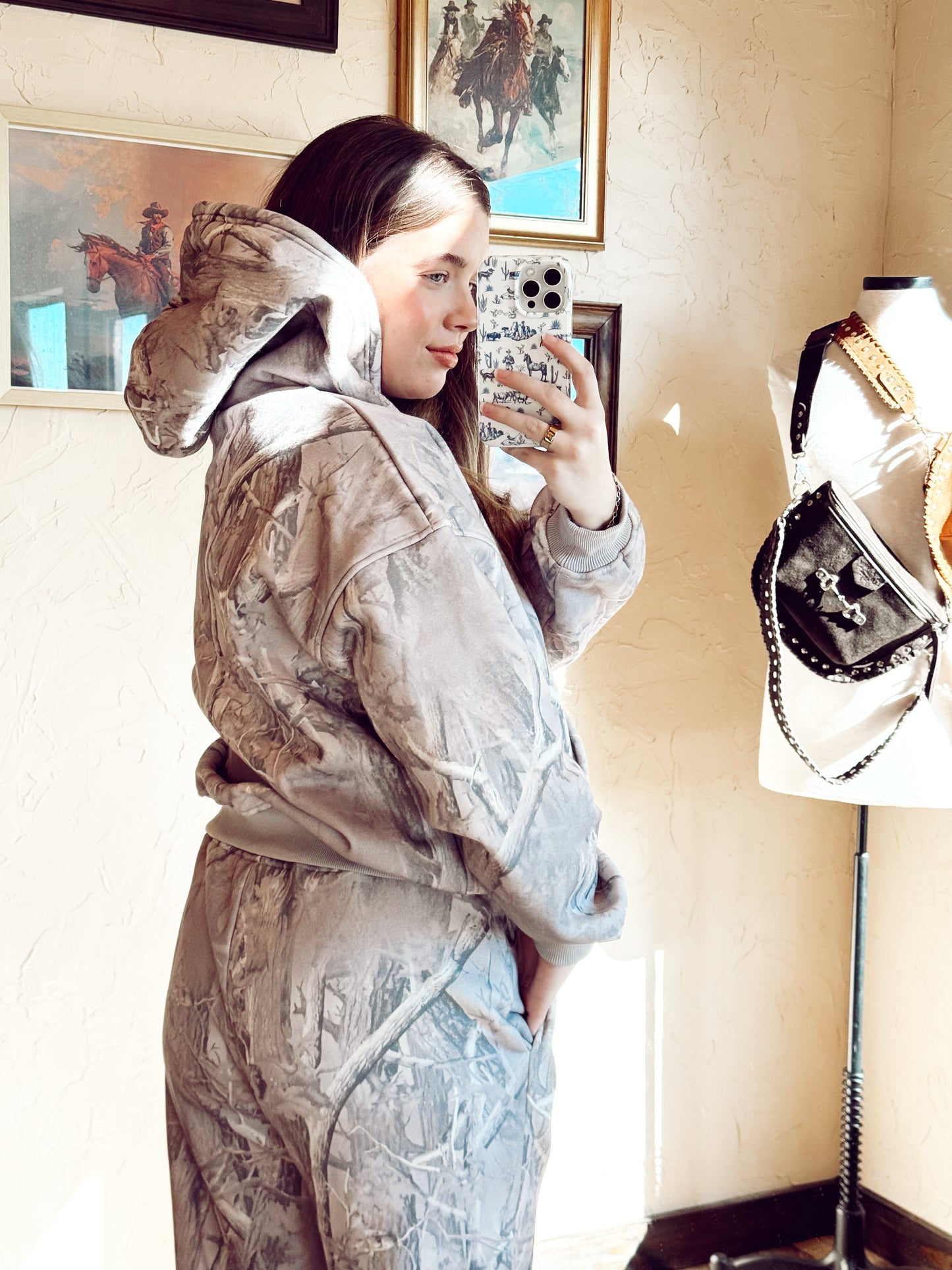 The Grey Tree Camo Sweatpants
