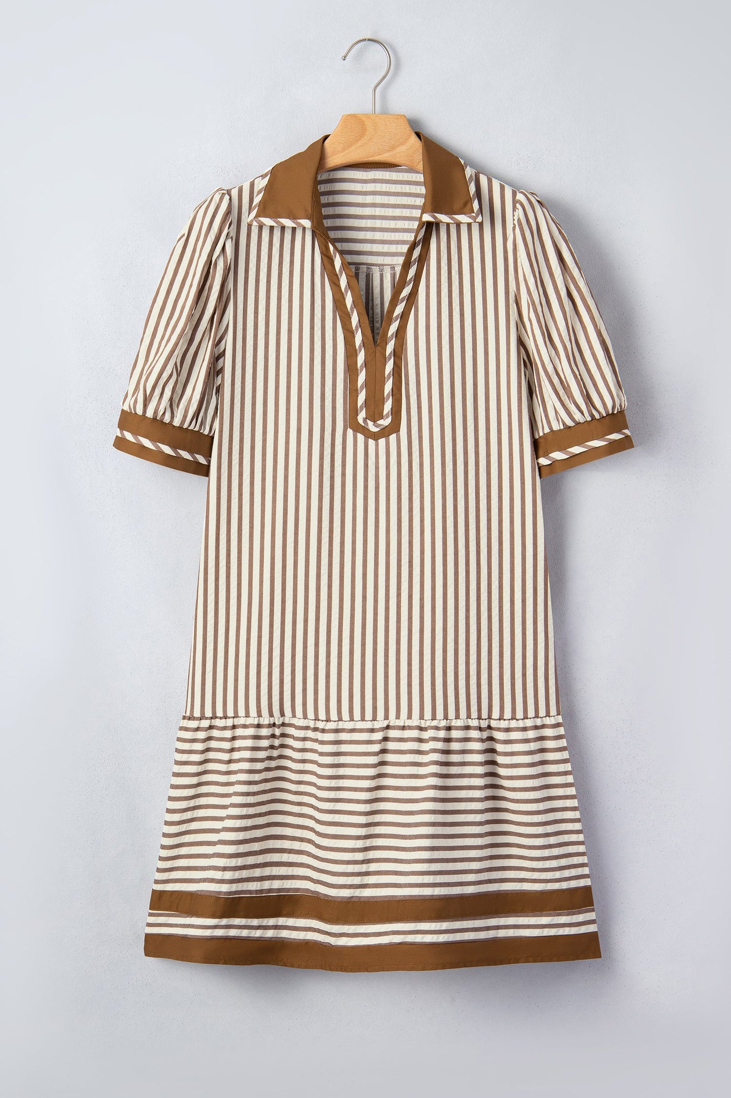 Annabelle Stripe Shirt Threaded Pear
