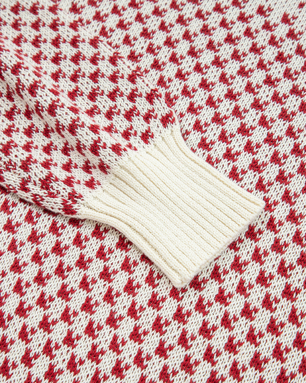 Judith Sleeve Knit Sweater - Red Indie & Co.