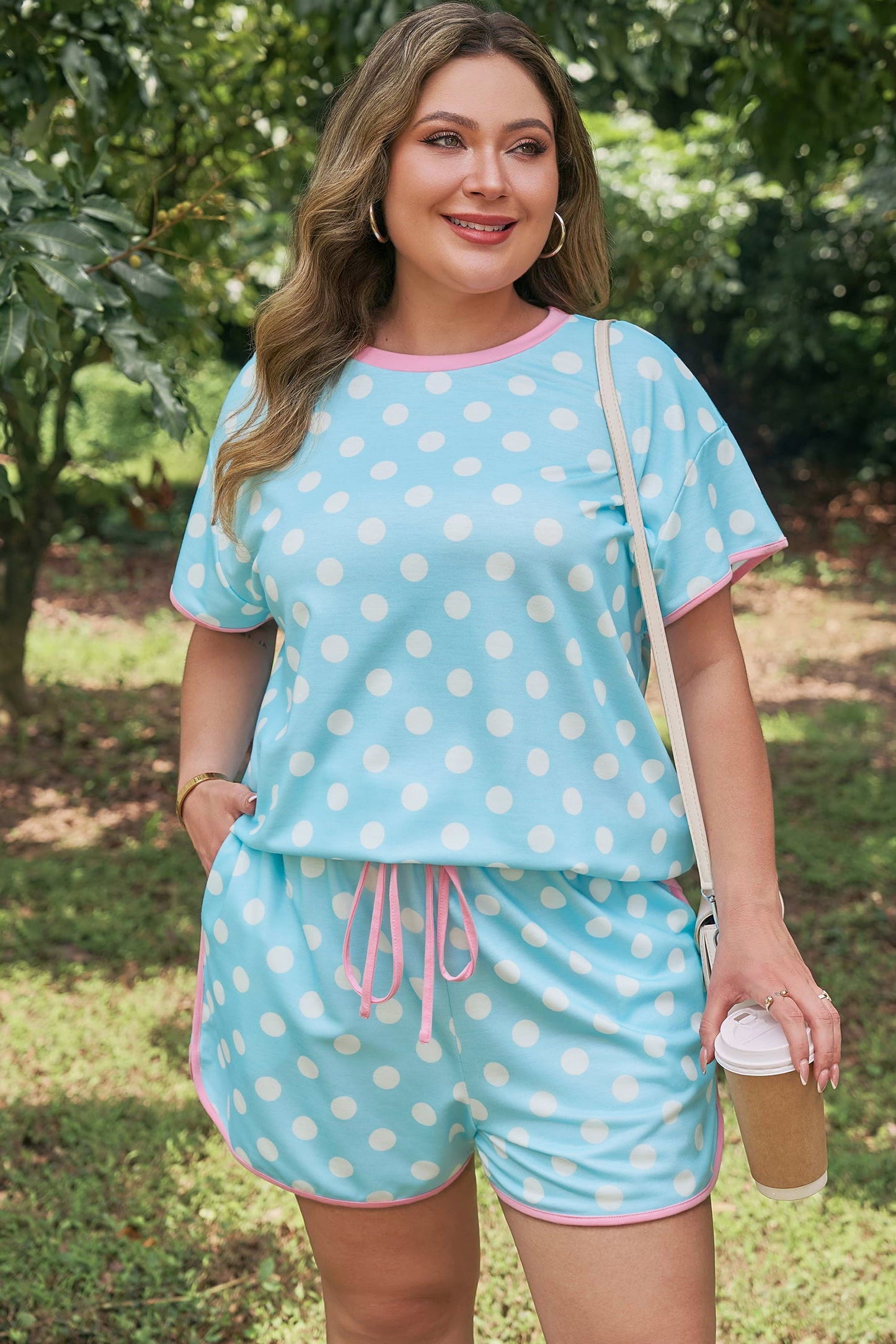 Mikayla Trim 2pcs Short PLUS Set Threaded Pear
