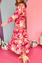 Load image into Gallery viewer, SHE&#39;S GOT THE MOVES ROSE TIERED MAXI DRESS
