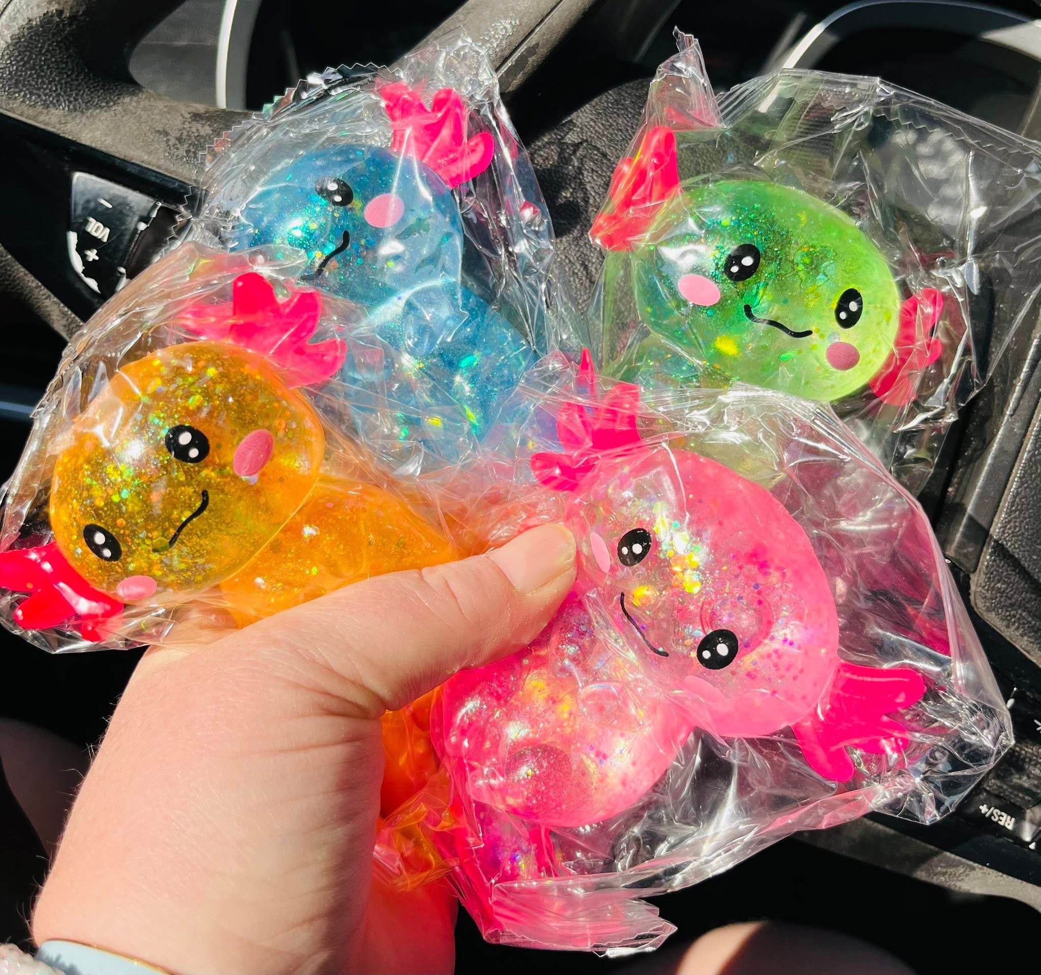 Axolotols squishies