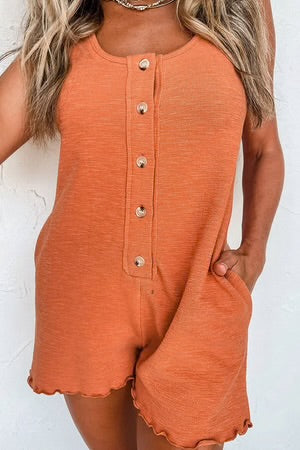 ORANGE ROMPER