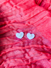 Load image into Gallery viewer, &quot;Be Mine&quot; Heart Studs
