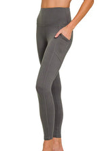 Load image into Gallery viewer, ASH GRAY FULL BUTTER LEGGINGS
