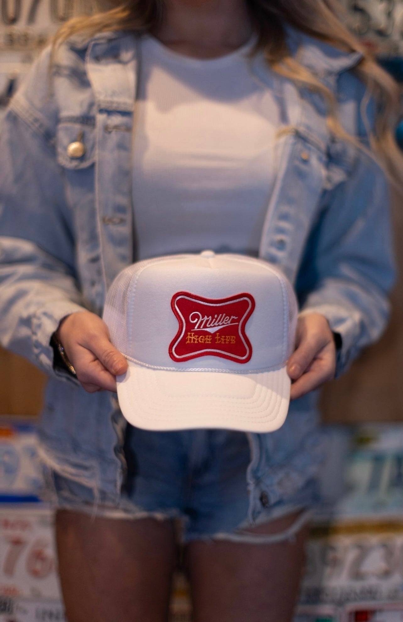Miller High Life Patch Foam Trucker Hat
