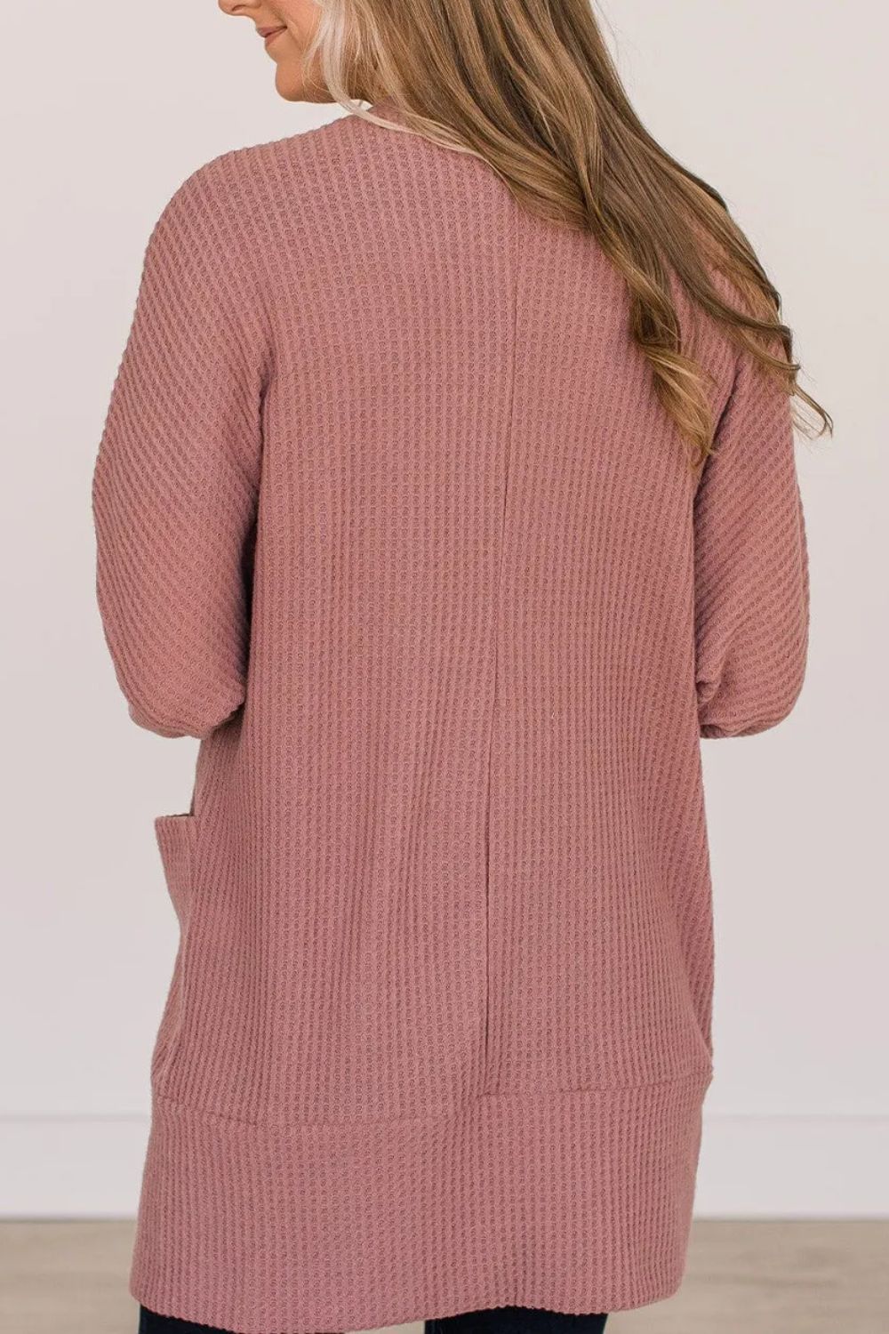 Open Front Long Sleeve Cover Up Creative Chaos Boutique