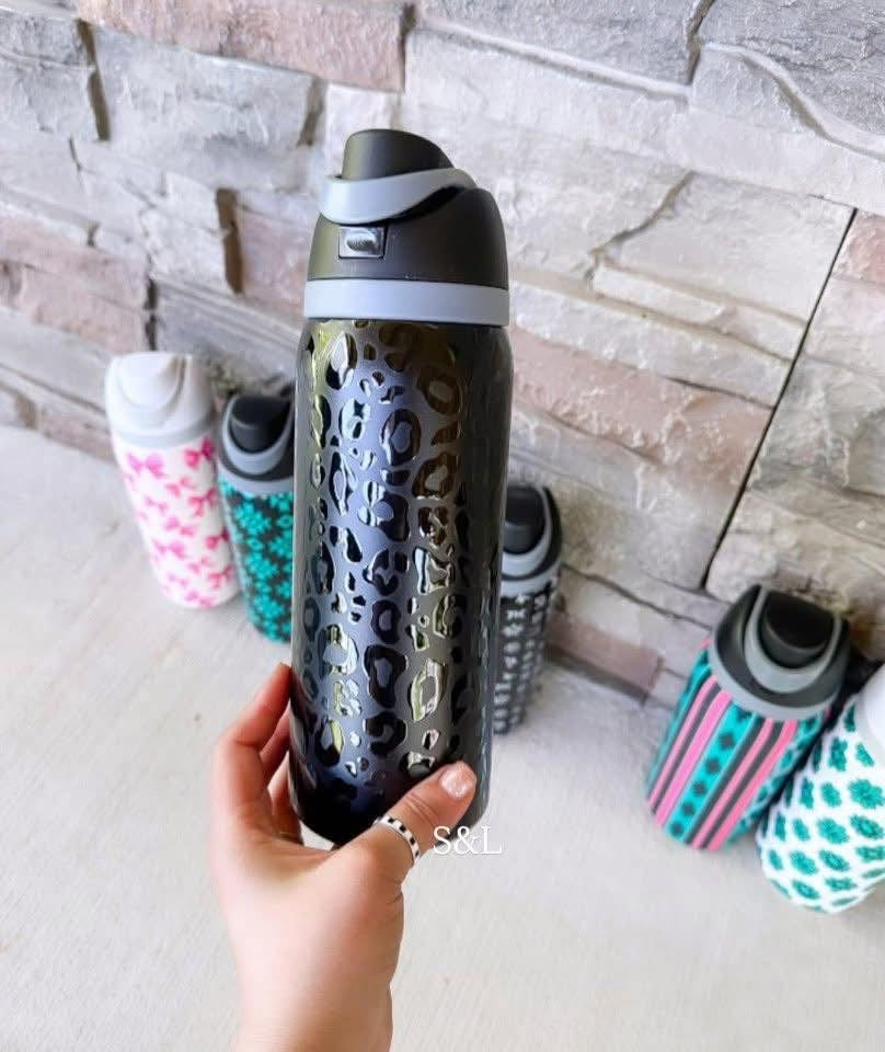 Black Leopard Tumbler