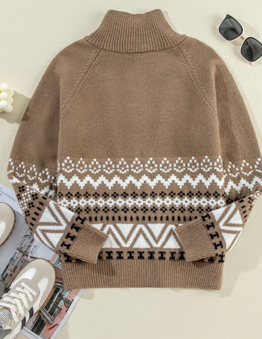 Western Zip up Cardigan