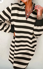 Load image into Gallery viewer, Stripe One piece dress
