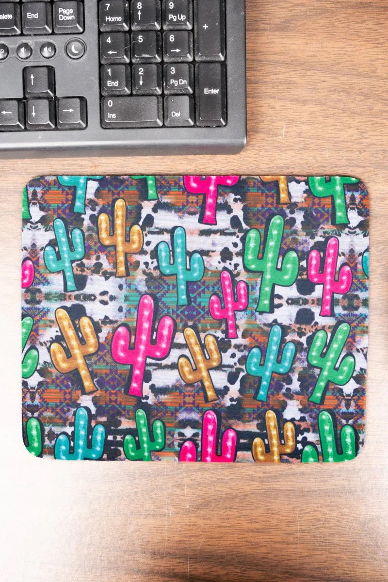 Cactus Square Mousepad