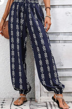 Load image into Gallery viewer, Tied Printed High Waist Pants
