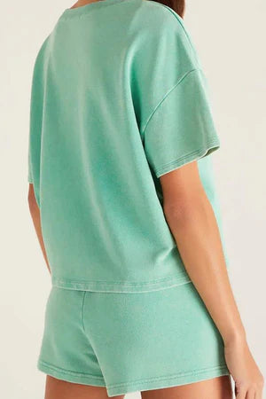 MINT FOR SUMMER FUN TEE AND DRAWSTRING SHORTS SET **SHIPPING EXPECTED TO BEGIN ON DATE 4/4**