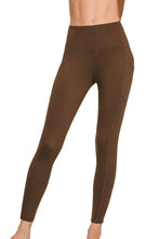 Load image into Gallery viewer, BROWN FULL BUTTER LEGGINGS
