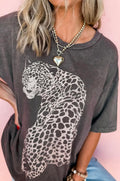 Cheetah Mineral Washed Tshirt