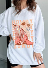 Load image into Gallery viewer, Boots Graphic Round Neck Long Sleeve Sweatshirt
