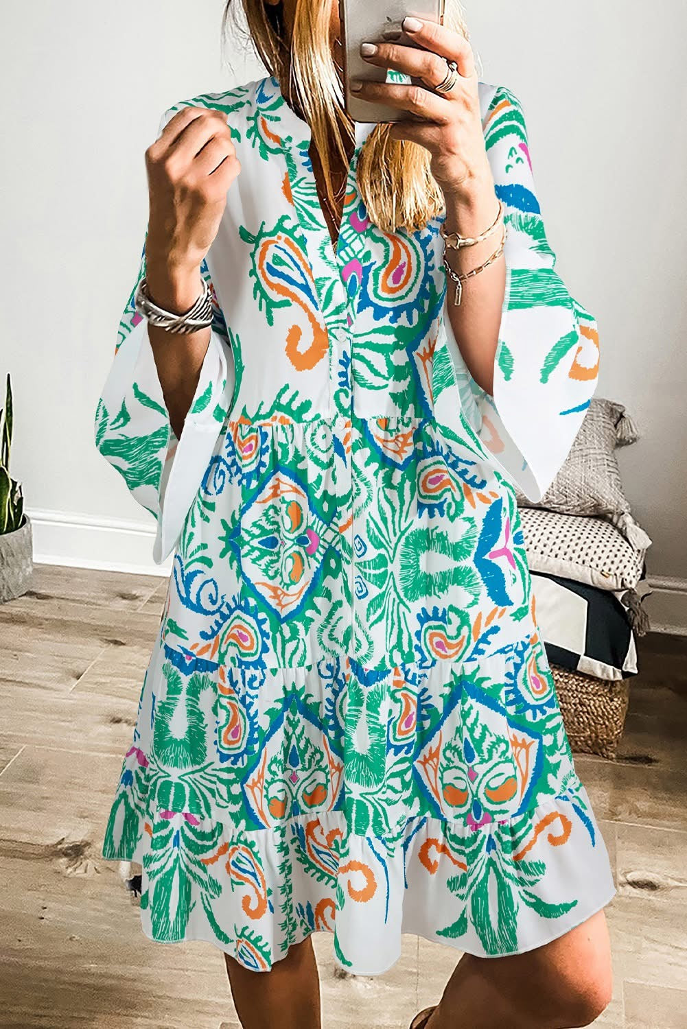 Tribal Print Dress