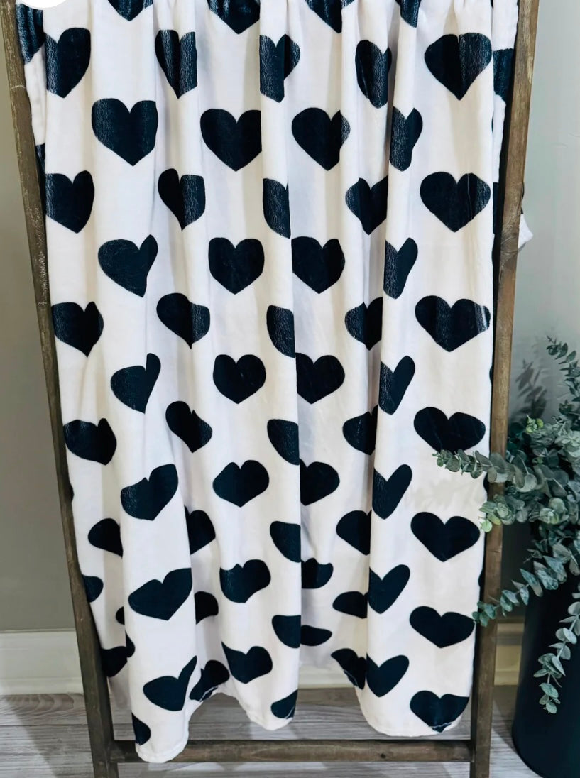 Checkered Heart Blankets