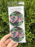 Dad Camo Car Coasters