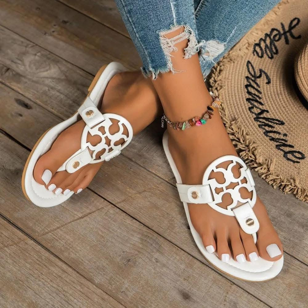 Toe Post Flats Sandals