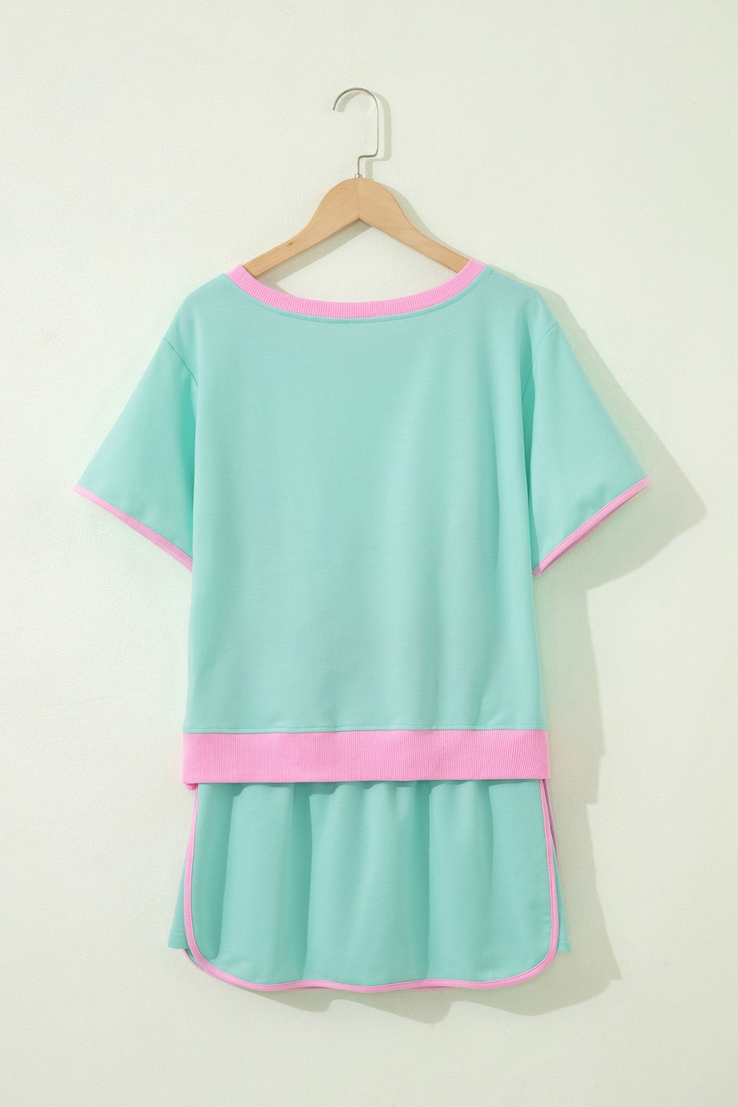 Hunter Drop Shoulder T Shirt Threaded Pear