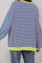 Load image into Gallery viewer, Striped Long Sleeve Pullover
