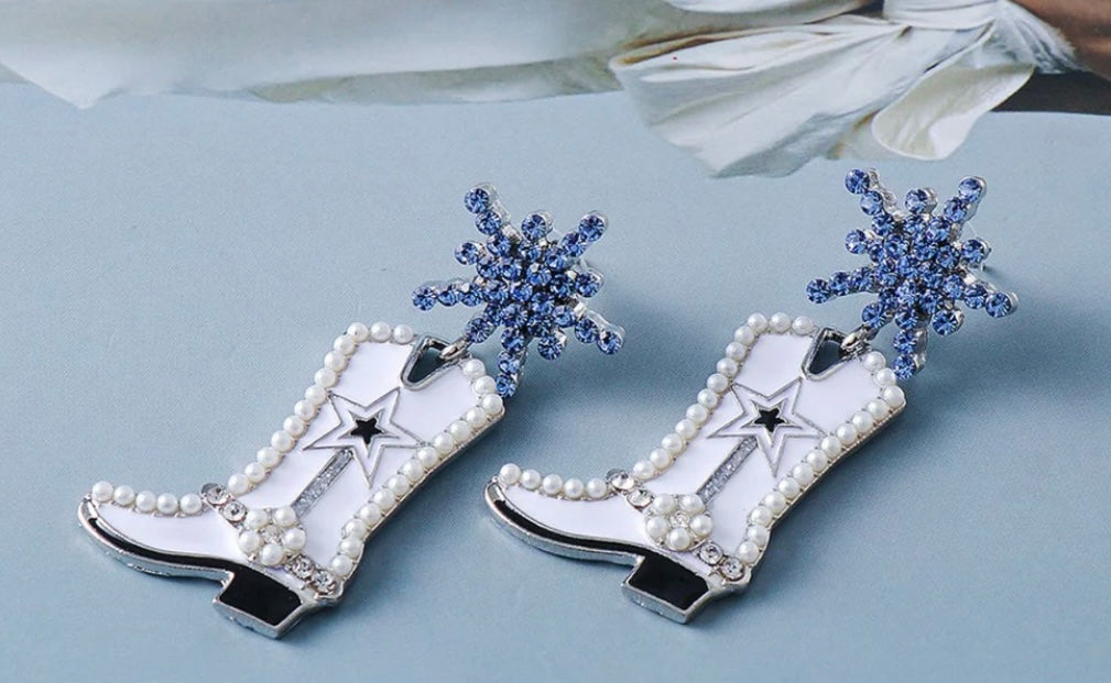 Boot Alloy Earrings