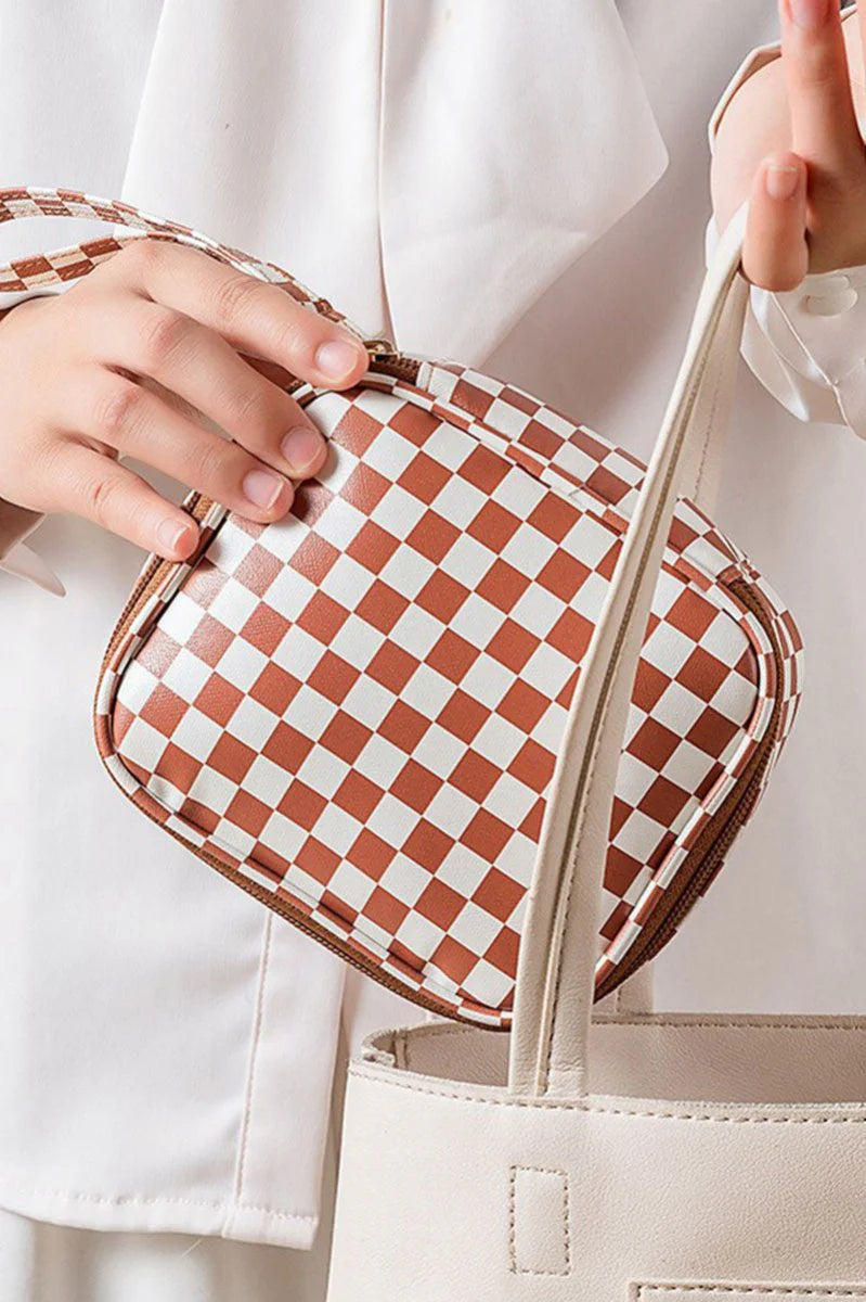 Checkered Travel Cases