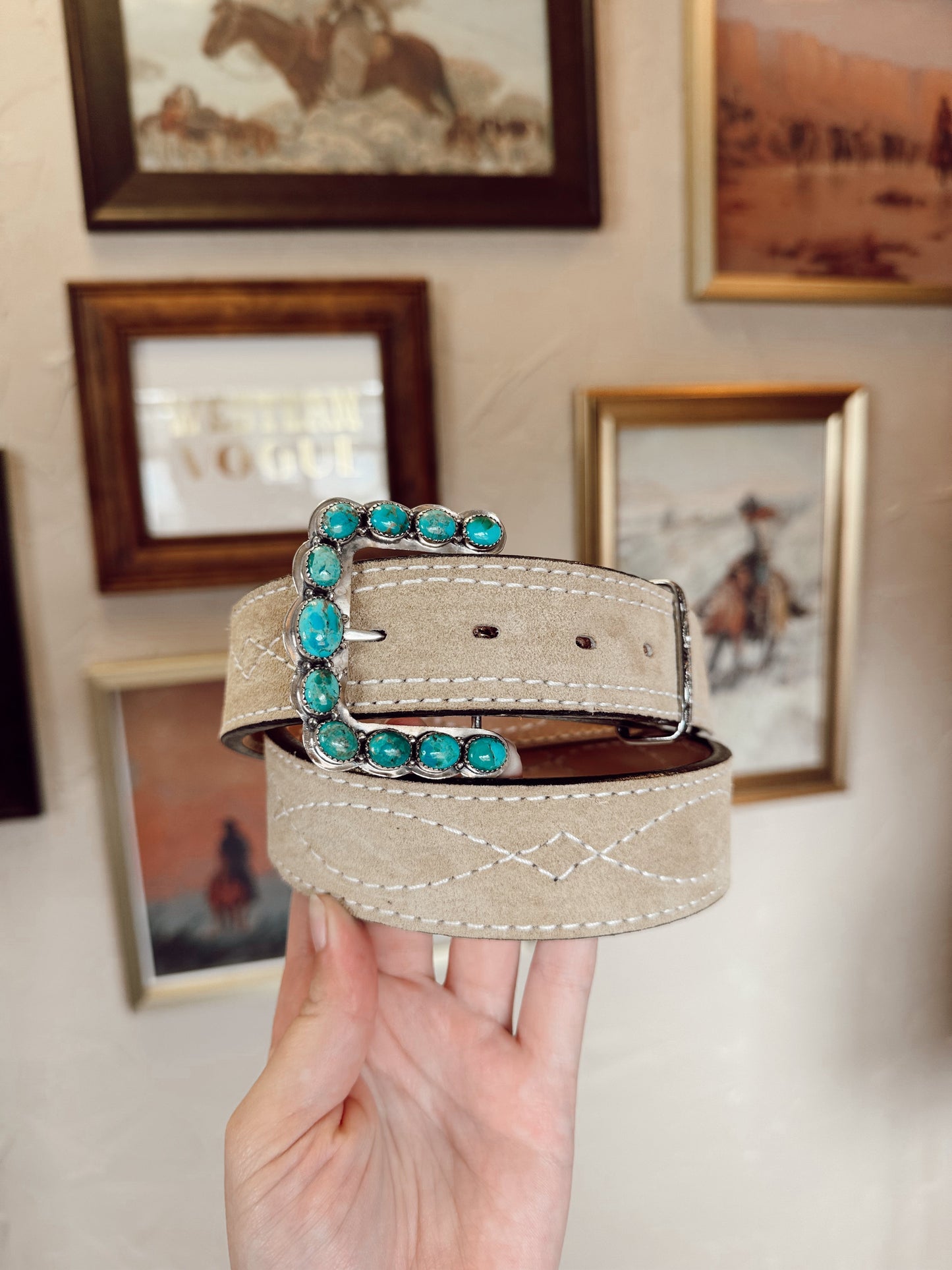 The Gunslinger Belt in Sand