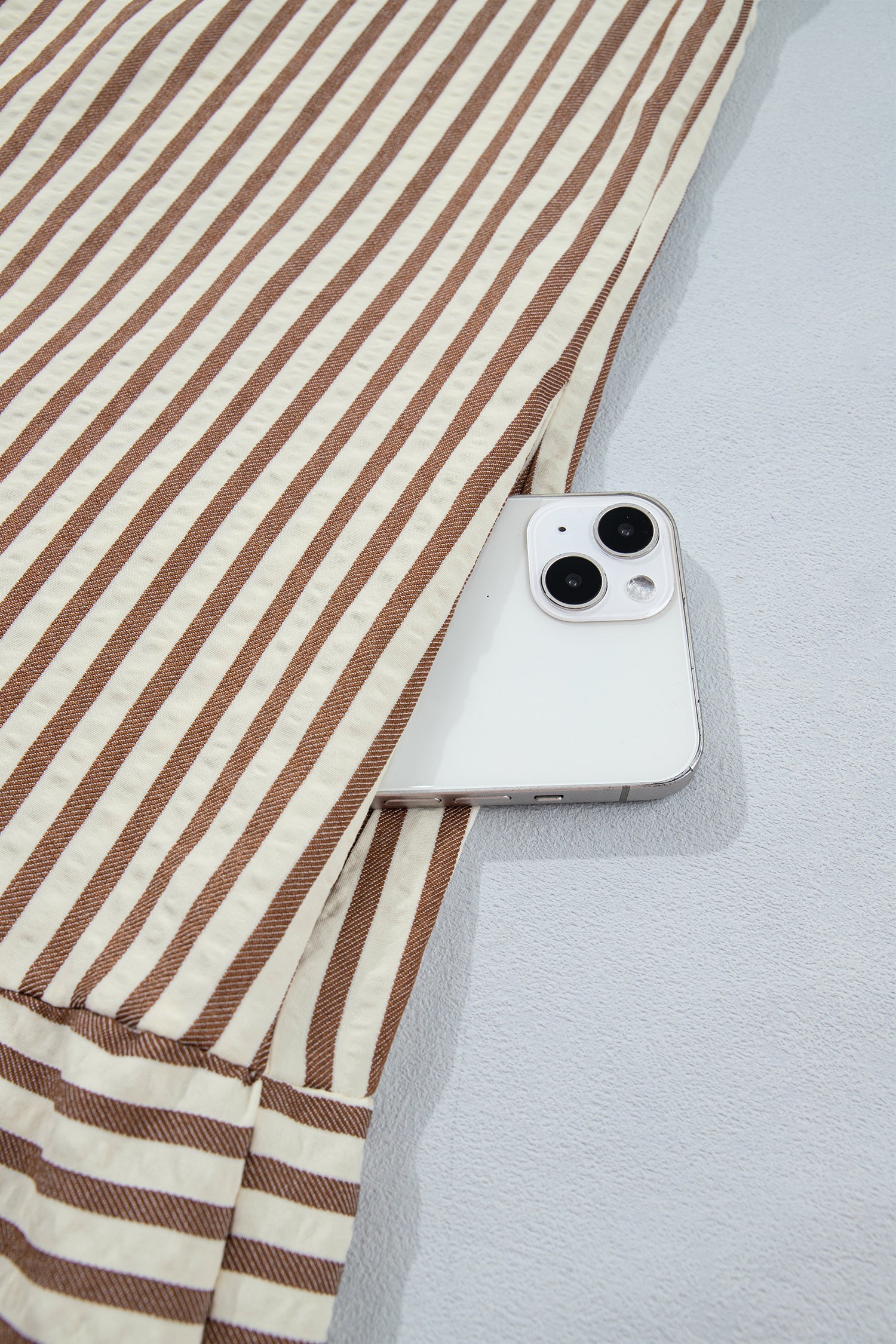 Annabelle Stripe Shirt Threaded Pear