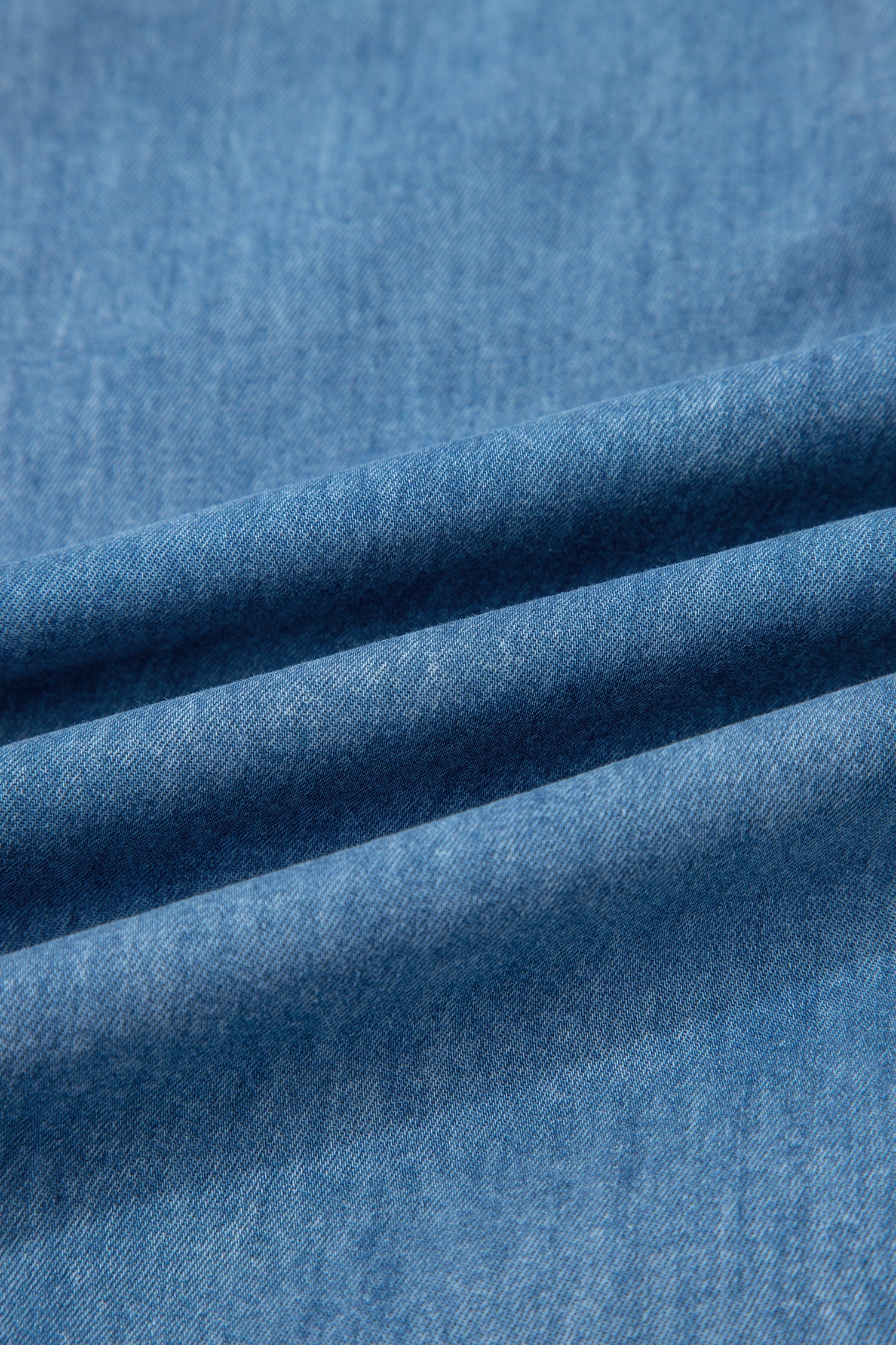 Taytum Wide Leg Chambray Pants Threaded Pear