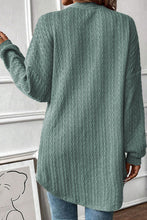 Load image into Gallery viewer, Crisp Mornings Canton Textured Knit Pocket Cardigan
