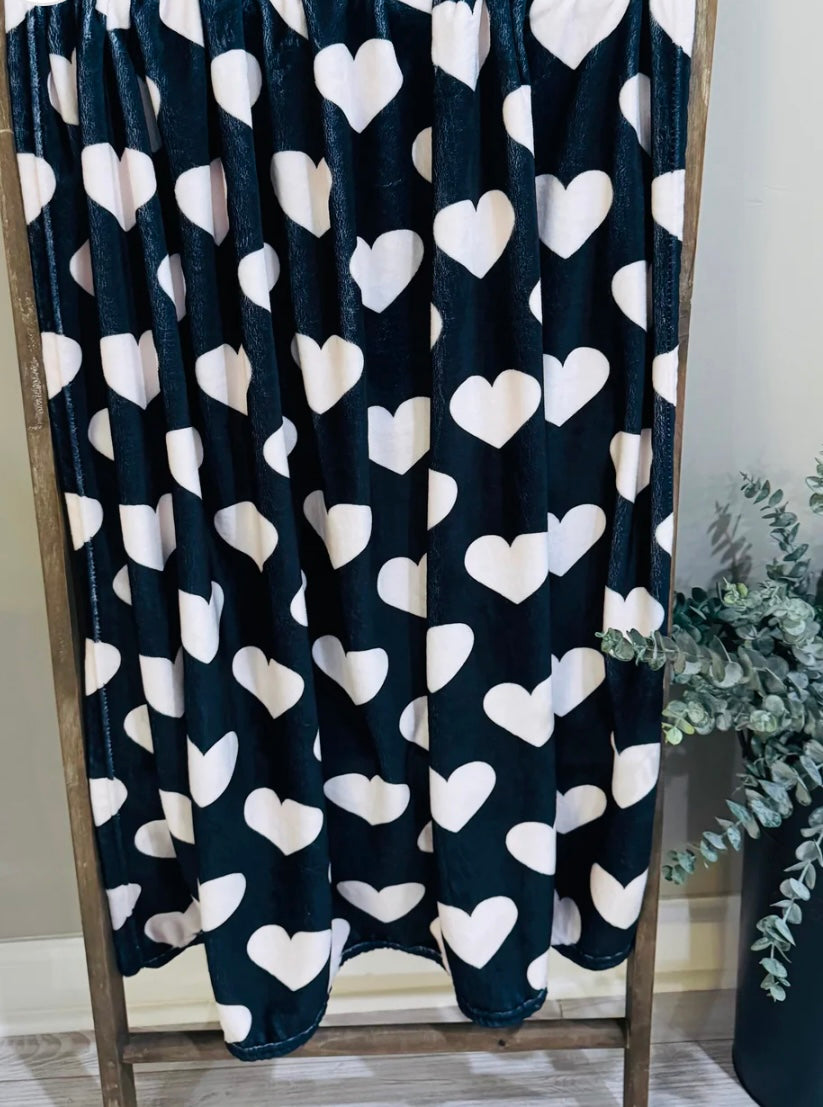 Checkered Heart Blankets