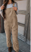 Load image into Gallery viewer, Flower Print Corduroy Overall (Ships 9/30)
