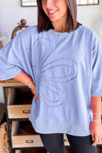 Load image into Gallery viewer, DAISY DREAMER BEAU BLUE TUNIC TOP **SHIPPING EXPECTED TO BEGIN ON DATE 5/12**
